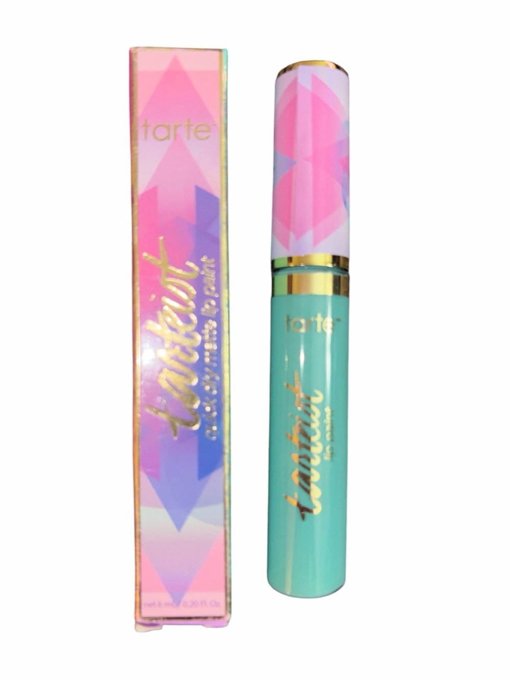 NWB Tarte Quick Dry Matte Lip Paint Fairytale Mint Green Festival Mermaidcore